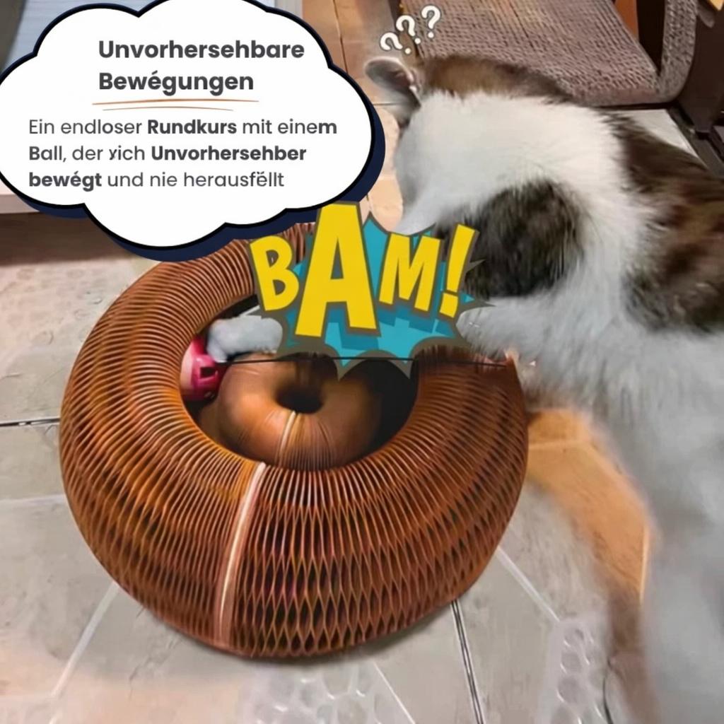 KittySpin™ | Interaktiver Kratzbaum für Katzen