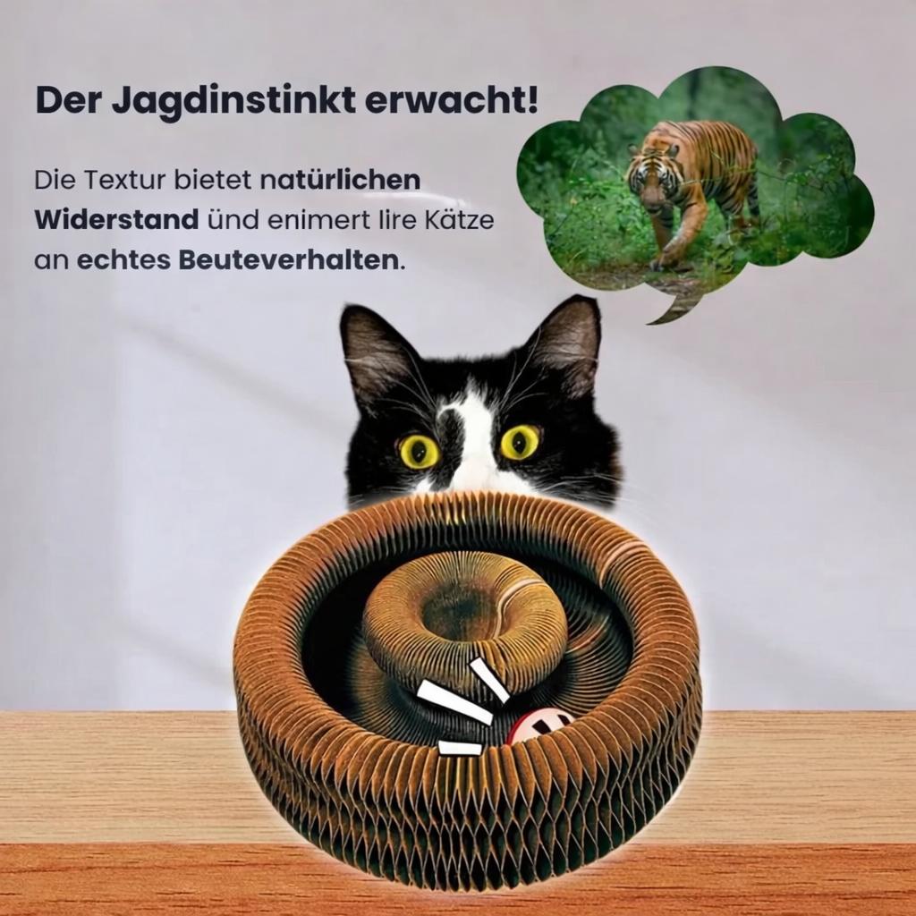KittySpin™ | Interaktiver Kratzbaum für Katzen